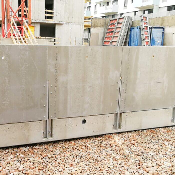 Systembrüstung SV3 für nachträgliche Montage auf eingegossene Montageschene – Bild 8