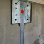 elea Systembüstung X-RS3-M12 für geländer auf büstungkonsole