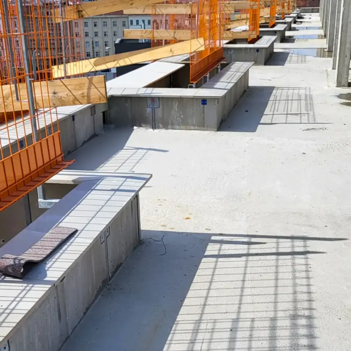 elea Systembüstung X-RS3-M12 für geländer auf büstungkonsole