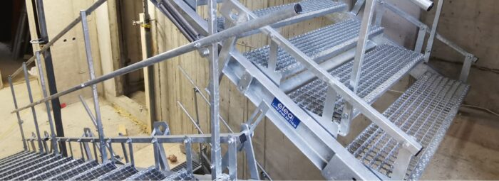 Baustellentreppe und Baustellenbrücke in Einem – Bild 8