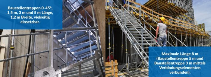 Baustellentreppe und Baustellenbrücke in Einem – Bild 7