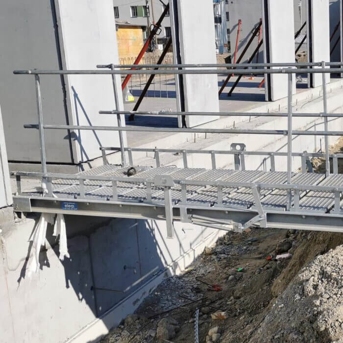 Baustellentreppe und Baustellenbrücke in Einem – Bild 4