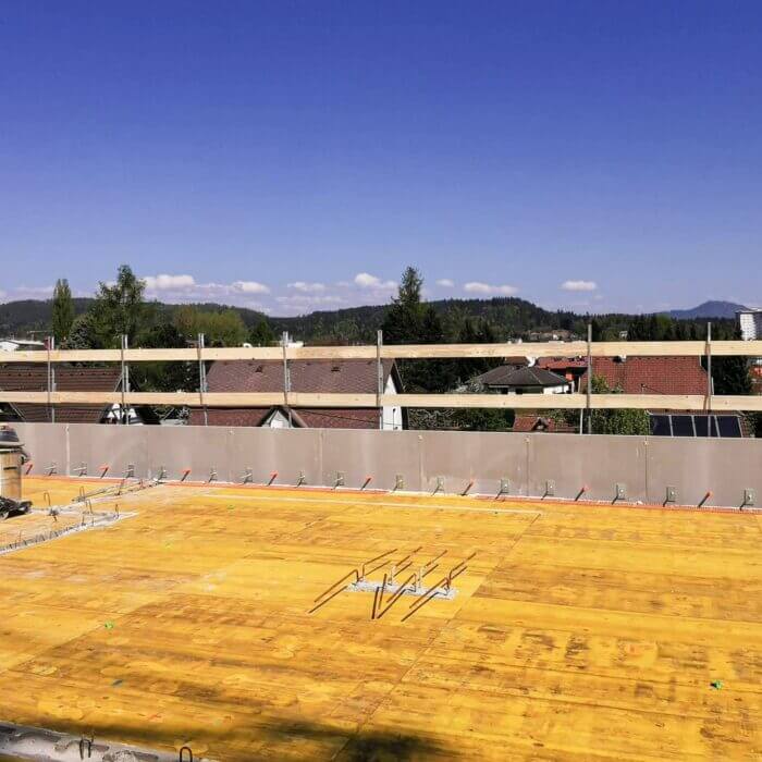 Protect Net Seitenschutzgittersystem in Verbindung mit elea Flachdachabgrenzung RS – Bild 3