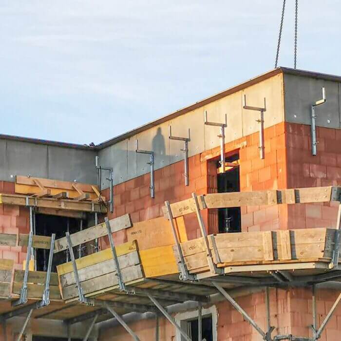 Protect Net Seitenschutzgittersystem in Verbindung mit elea Flachdachabgrenzung RS – Bild 4