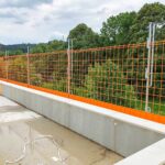 Protect Net Seitenschutzgittersystem in Verbindung mit elea Flachdachabgrenzung RS – Bild 6