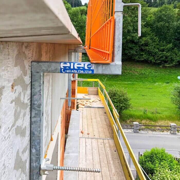 Protect Net Seitenschutzgittersystem in Verbindung mit elea Flachdachabgrenzung RS – Bild 8