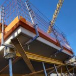 Protect Net Seitenschutzgittersystem zB Für Vormontage auf fertige Balkonplatten und gemeinsame Versetzung – Bild 5