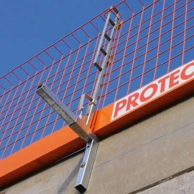 Auskragende Absturzsicherung ico