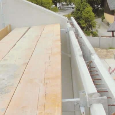 Betonierkonsole für Hohlwände ico