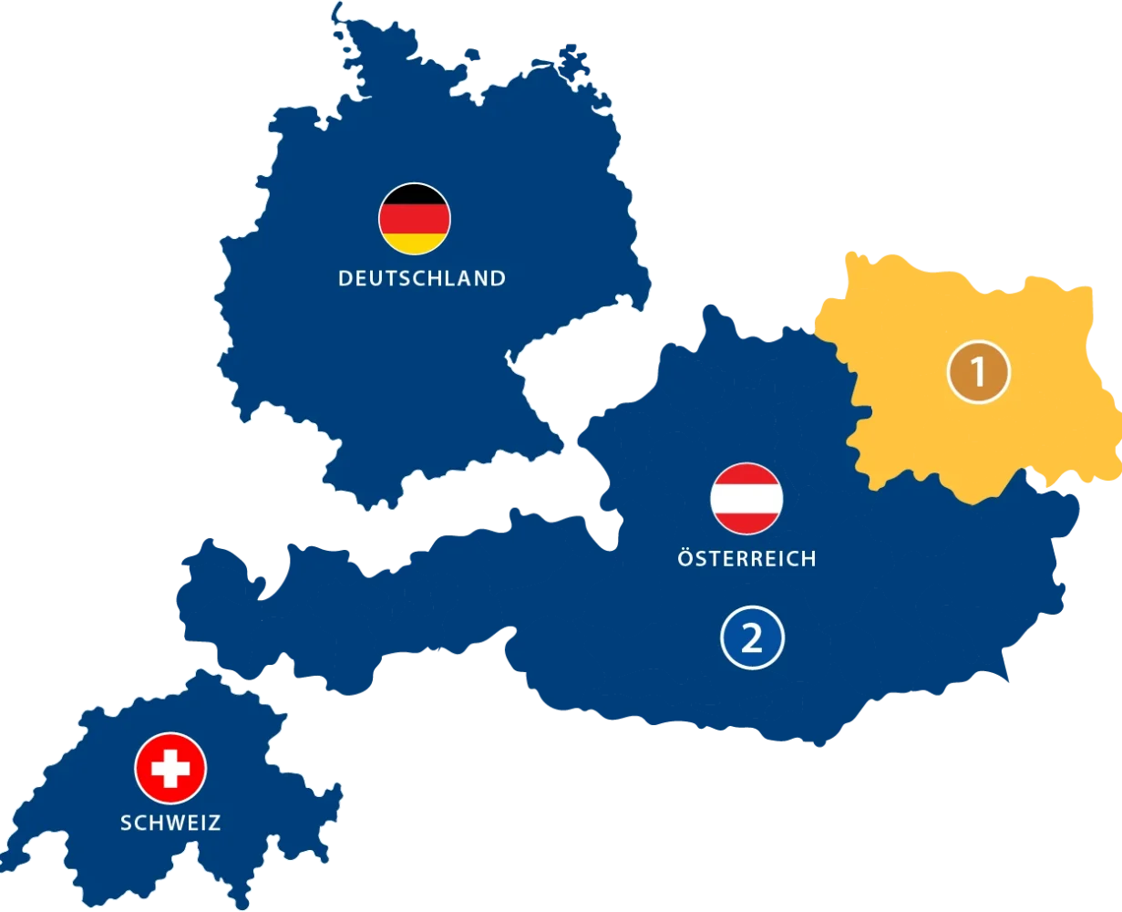 elea Außendienst Map